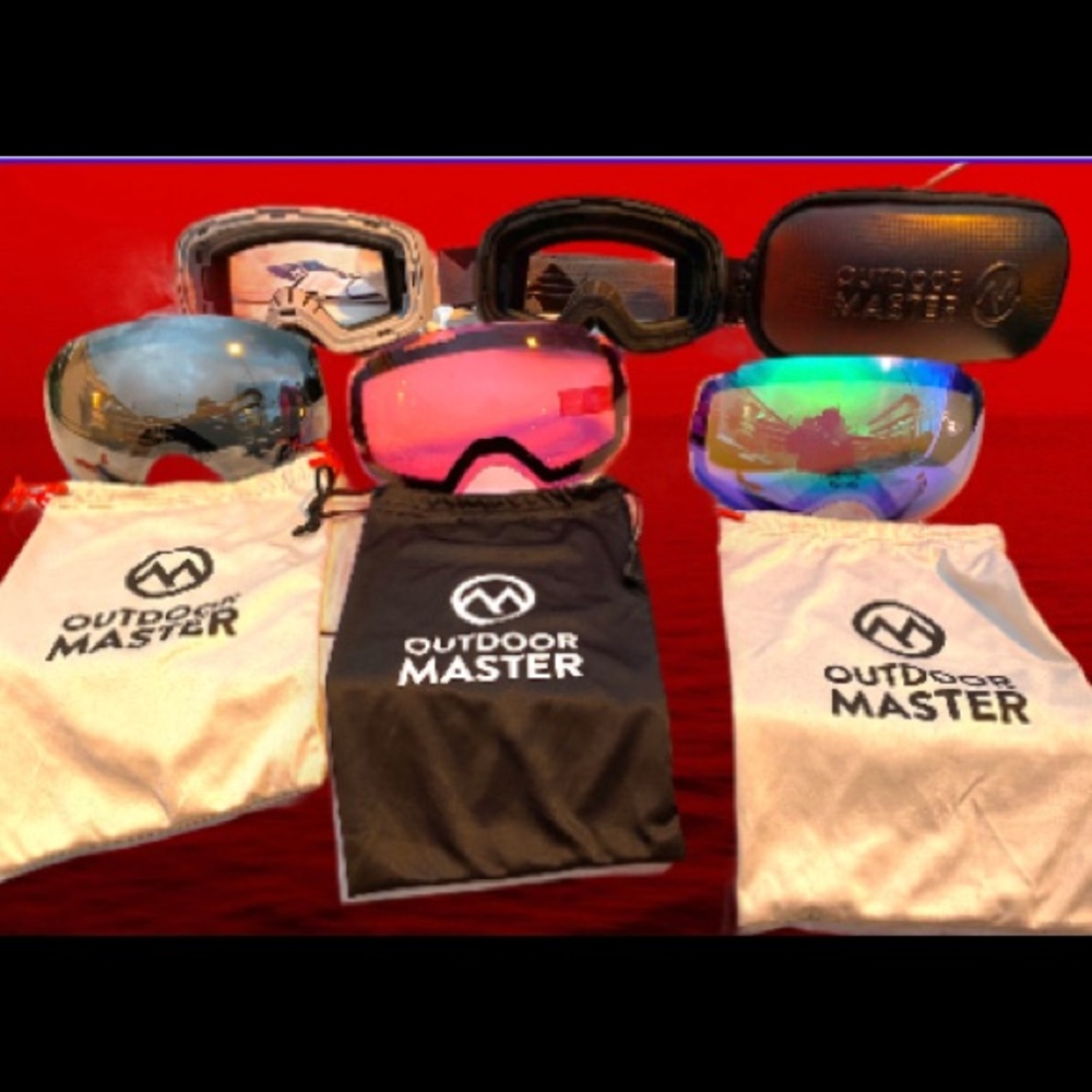 Motor sport/ski goggles with removable lens